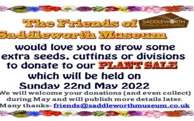 Saddleworth Museum launch “Grow and Donate” appeal.